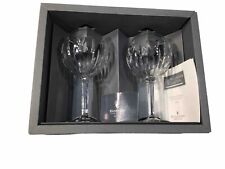 Waterford Crystal “LOVE” Wine Goblets~NEW IN BOX~Millennium Collection ~PAIR (2) picture