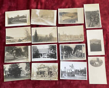 Large Lot Collection of 51 RPPC Photo Postcards of Various Unknown US Landscapes picture