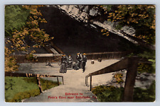 Vintage Postcard Entrance to Penn’s Cove Bellefonte Pennsylvania picture