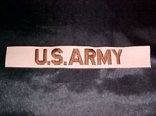 USA ARMY DESERT TAN OPERATION IRAQI ENDURING FREEDOM OIF OEF SWA CLOTH NAME TAPE picture