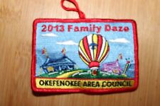 Boy Scouts of America BSA Patch 2013 Family Daze Okfenokee picture