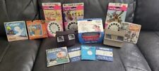 3-Vintage View Masters With 12 Reels Sawyers 1952,1962,1982 New And Used Lot picture