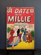 A Date with Millie #4 Stan Lee Story Dan DeCarlo Art 1957 Atlas Comics Low Grade picture