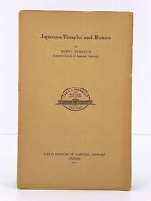 Japanese Temples and Houses Helen Gunsaulus 1924 Field Museum Chicago Booklet picture