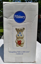 Pillsbury Doughboy Add A Little Love Heart Cookie Jar 2007 12