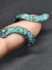 Rare Extremely Ancient Bronze Snake Ring Viking Artifact Bronze Ring Authentic picture