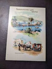 May 30 1905 NDL Bremen Ship Menu Dampfer SS Prinzess Alice picture