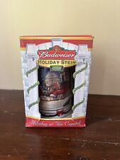 2001 Anheuser Busch Budweiser Holiday Beer Stein Mug Holiday At The Capitol picture
