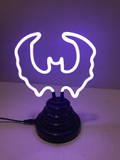 One Hundred 80 Degrees Purple Bat Neon Sculpture Lamp Sign 7