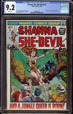 Shanna the She-Devil # 1 CGC 9.2 White (Marvel 1972) Origin & 1st appear Shanna  picture