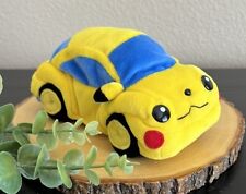 EUC Volkswagen VW Bug Pokémon Pikachu 7in. Beanie Collectible Plush RARE-HTF picture
