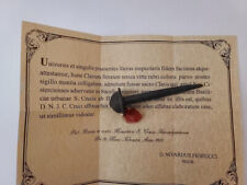 Reliquary Relic D.N.J.C. the Holy Nail with document. picture