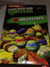 40 TMNT Teenage mutant ninja turtles kids child's classroom Valentines Day Cards picture