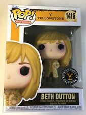 Funko Pop Yellowstone Beth Dutton Metallic #1416 Limited Edition Exclusive   wh picture