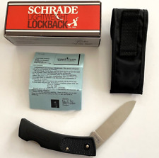 Schrade USA Sp7 Lockback with Sheath picture