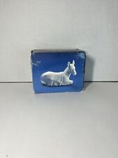 Avon Nativity Collectibles The Donkey Porcelain Figurine VTG Christmas Relig picture
