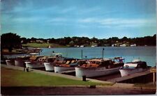 Charlevoix Michigan Round Lake Old Cruisers Postcard picture