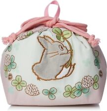 My Neighbor Totoro Drawstring Bag With Gusse Clover Pouch Studio Ghibli New picture