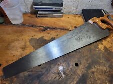 Professionally Sharpened & Rehandled, Antique Henry Wilson & Sons Hand Saw, 9ppi picture