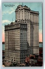 Bird's Eye, Whitehall Building, Battery Place, New York City Vintage Postcard picture