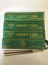 4 Tibetan Hand Rolled GREEN TARA INCENSE STICK Natural Yoga Scent NEPAL 10p Pack picture
