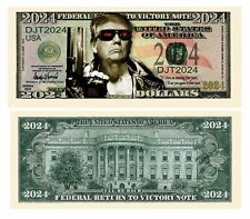 Donald Trump 2024 President Terminator 50 Pack Political Novelty Dollar Bills picture