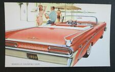 1959 Pontiac Bonneville Convertible Coupe Original Advertising Postcard picture