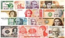 100 Different Uncirculated World Banknotes - Foreign Paper Money Group - One Hun picture