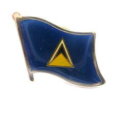 St. Lucia Flag Lapel Pin / St. Lucia Pin picture