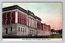 Jackson TN-Tennessee, New Buildings, Lane College, Vintage Postcard picture