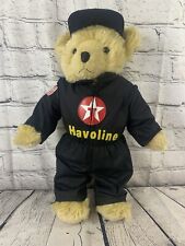 Texaco Bear “Speedy” Texaco/Havoline Racing Plush Stuffed Animal Toy Collectible picture