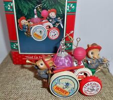 ENESCO Treasury Ornament 1991 FIRED UP FOR CHRISTMAS 2nd in Bits & Pieces H56 picture