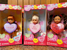 2002 LIL HEART KELLY DOLLS FOR VALENTINES DAY JENNY,BELINDA, KELLY MINT NRFB picture