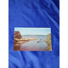 Inlet At The Weirs Postcard New Hampshire Chrome Divided picture