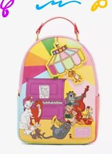 Loungefly Disney The Aristocats Party Scene Colorful Mini Backpack - NWT & Wrap picture