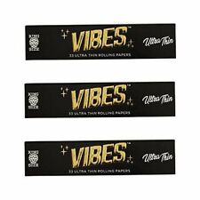 Vibes Ultra thin Rolling Paper King Size- 110mm (3 Pack) picture