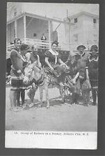Group of Bathers on a Donkey, Atlantic City NJ  1910 Postcard picture