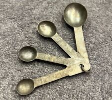 Antique Metal Measuring Spoons (Set of 4) picture