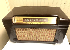 1947 VINTAGE ADMIRAL 7T12 TABLE AM RADIO MID CENTURY MODERN MCM NON-WORKING PROP picture