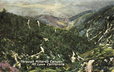 1916 California Through Millard's Canyon,Mt. Lowe Antique Postcard 1C stamp picture