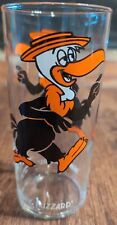 Vintage 1973 BEAKY BUZZARD Pepsi Collector Series Warner Bros Looney Tunes Glass picture