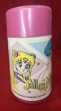 Sailor Moon Anime Lunch Box Pink Thermos Aladdin Dic Cup Vintage 1995 Cup No 112 picture