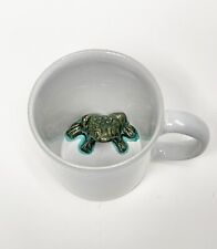 Vintage Bennington Potters Vermont Surprise Frog Coffee Mug ORVIS Promotion 1977 picture