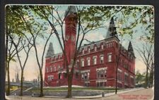 c1910 Classical High School Worcester MA Postcard Became Commerce HS in 1913 picture