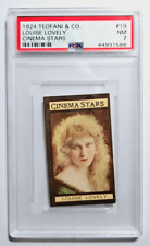 1924 TEOFANI CINEMA STARS #19 LOUISE LOVELY  PSA 7 NM HIGHEST GRADED POP 1 picture