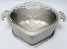 Vintage Guardian Service Hammered Aluminum Triangular Roaster Dutch Oven w/Lid picture