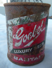 vintage Goebel 8oz  Bantam flat top beer can Private Stock 22 ad in Life picture