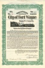 City of Fort Wayne - $1,000 - Bond - Aviation Bonds picture