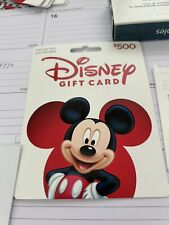 Unused Disney gift cards. Have activated receipts  picture