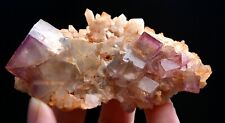 94g Natural Clear Phantom Window Purple Fluorite Mineral Specimen/Yaogangxian picture